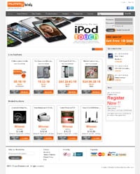Mummybids.com.sg live auction listing with countdown and bid button